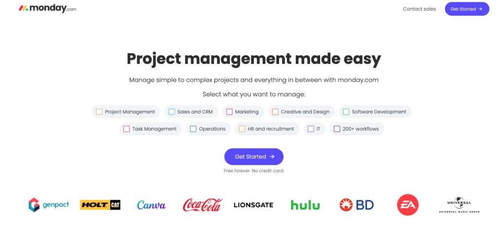 Create a landing page for Product Hunt